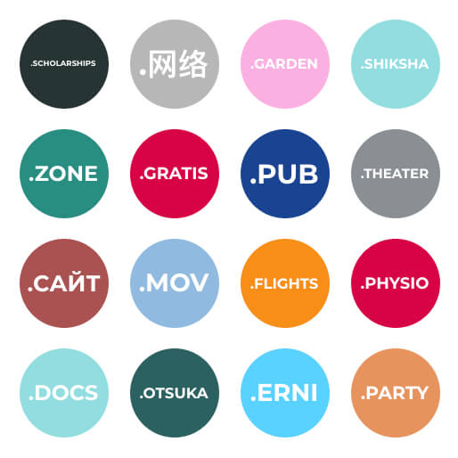 Unique web design for a domain registrar project thumbnail