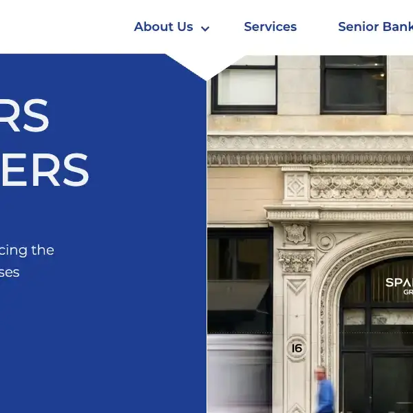 Corporate site for a middle-market investment bank project thumbnail